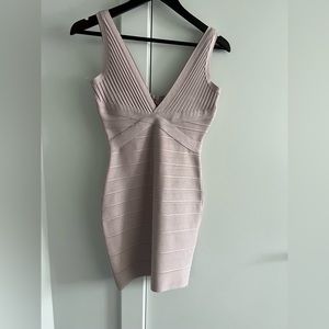 Rose Gold Bandage Dress